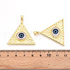 Brass Resin Pendants KK-T070-97-3