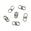 304 Stainless Steel Connector Charms STAS-V012-04P-1