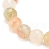 Natural Other Jade Round Beaded Stretch Bracelet BJEW-JB08244-02-5