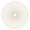 CREATCABIN 150Pcs Brass Eye Pin KK-CN0003-10-1