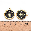304 Stainless Steel Pendants STAS-N108-23B-G-3
