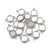 Alloy Cabochon Connector Settings PALLOY-A13117-AS-NR-2