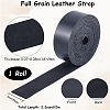 1.6M Flat AB Grade Cowhide Leather Cord AJEW-WH0007-59B-01-2