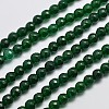 Natural Malaysia Jade Bead Strands G-A147-4mm-A07-1