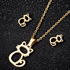 201 Stainless Steel Jewelry Set FS-WG80F87-01-1