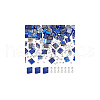  1 Strand Square Natural Lapis Lazuli Beads Strands G-NB0005-59-7