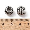 Tibetan Style Alloy European Beads PALLOY-F317-04AS-3