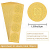 Self Adhesive Gold Foil Embossed Stickers DIY-WH0211-221-2
