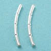 925 Sterling Silver Tube Beads STER-Z004-04D-2