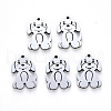 Tarnish Resistant 304 Stainless Steel Pendants STAS-N092-68-1