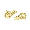 Brass Lobster Claw Clasps KK-B089-31G-2