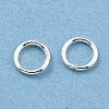 Rack Plating Brass Jump Rings KK-O139-18U-S-2