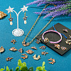  20Pcs 4 Styles Alloy Colorful Rhinestone Connector Charms FIND-TA0003-33-6