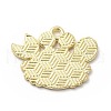 Sea Animal Alloy Enamel Pendants ENAM-D041-07H-2