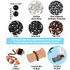 Fashewelry Men's Mixed Stone Bracelet DIY Making Kit DIY-FW0001-11-11