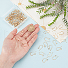 Unicraftale Ion Plating(IP) 304 Stainless Steel Earring Hooks STAS-UN0058-41G-5