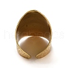 Ion Plating(IP) 304 Stainless Steel Open Cuff Ring RJEW-Z015-03G-3
