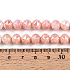 Electroplate Glass Beads Strands GLAA-N010-8mm-08-4