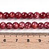 Baking Painted Glass Beads Strands DGLA-N003-6mm-A02-4