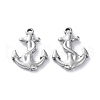 Non-Tarnish 304 Stainless Steel Pendants STAS-P324-21P-1