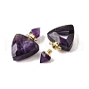 Natural Amethyst Perfume Bottle Pendants G-L623-10G-02-2