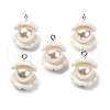 Opaque Resin Pendants RESI-P043-01P-07-1