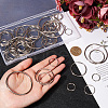 SOFPLATE Iron Open Jump Rings FIND-SP0002-63A-3