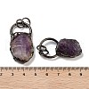 Natural Amethyst Big Pendants G-A221-06-3