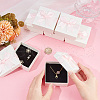  12Pcs Square Cardboard Jewelry Set Box CBOX-NB0001-29A-3