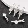 Iron Alligator Hair Clip Findings IFIN-Q101-12mm-10S-6