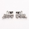 Tibetan Style Alloy Train Charms X-TIBEP-2645-AS-NR-2