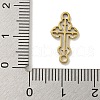 Ion Plating(IP) 201 Stainless Steel Hollow Connector Charms STAS-S146-06G-3