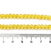 Transparent Glass Beads Strands EGLA-A035-T4mm-D03-5