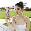 Gorgecraft 2 Styles Rainbow Resin Beaded Mobile Phone Lanyard Wrist Strap HJEW-GF0001-46-5