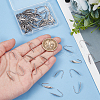 Unicraftale 80Pcs 316 Surgical Stainless Steel Earring Hooks STAS-UN0034-73-4
