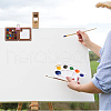 DICOSMETIC 2Pcs 2 Styles Wood Magnetic Flip Top Paintbox AJEW-DC0001-26-7