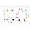 BENECREAT 1Pc Acrylic Bead Design Boards AJEW-BC0008-05-1