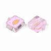 Transparent Acrylic Beads ACRC-S039-09F-3