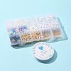 DIY Imitation Pearl Earring Bracelet Necklace Making Kit DIY-FS0003-09-3