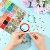DIY Polymer Clay Stretch Charms Bracelets Making Kits DIY-YW0011-63-5