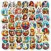 Easter Rabbit Paper Sticker STIC-C013-02-2