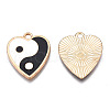 Alloy Enamel Pendants PALLOY-N153-54-3