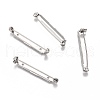 Tarnish Resistant 304 Stainless Steel Brooch Pin Back Bar Findings STAS-P249-24P-1
