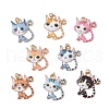 Alloy Enamel Pendants PALLOY-JF03561-1