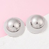 304 Stainless Steel Stud Earrings EJEW-S265-05P-2