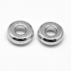 Brass Flat Round Spacer Beads X-KK-M085-A-12P-NR-2
