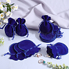 Beebeecraft 20Pcs Gourd Velvet Drawstring Bags TP-BBC0001-07A-03-4