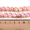 Baking Painted Glass Beads Strands DGLA-N003-10mm-B02-5