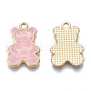 Alloy Enamel Pendants PALLOY-N170-018B-NR-2