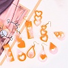 Heart Earrings Pendants DIY Silicone Mold DIY-Q033-06A-1